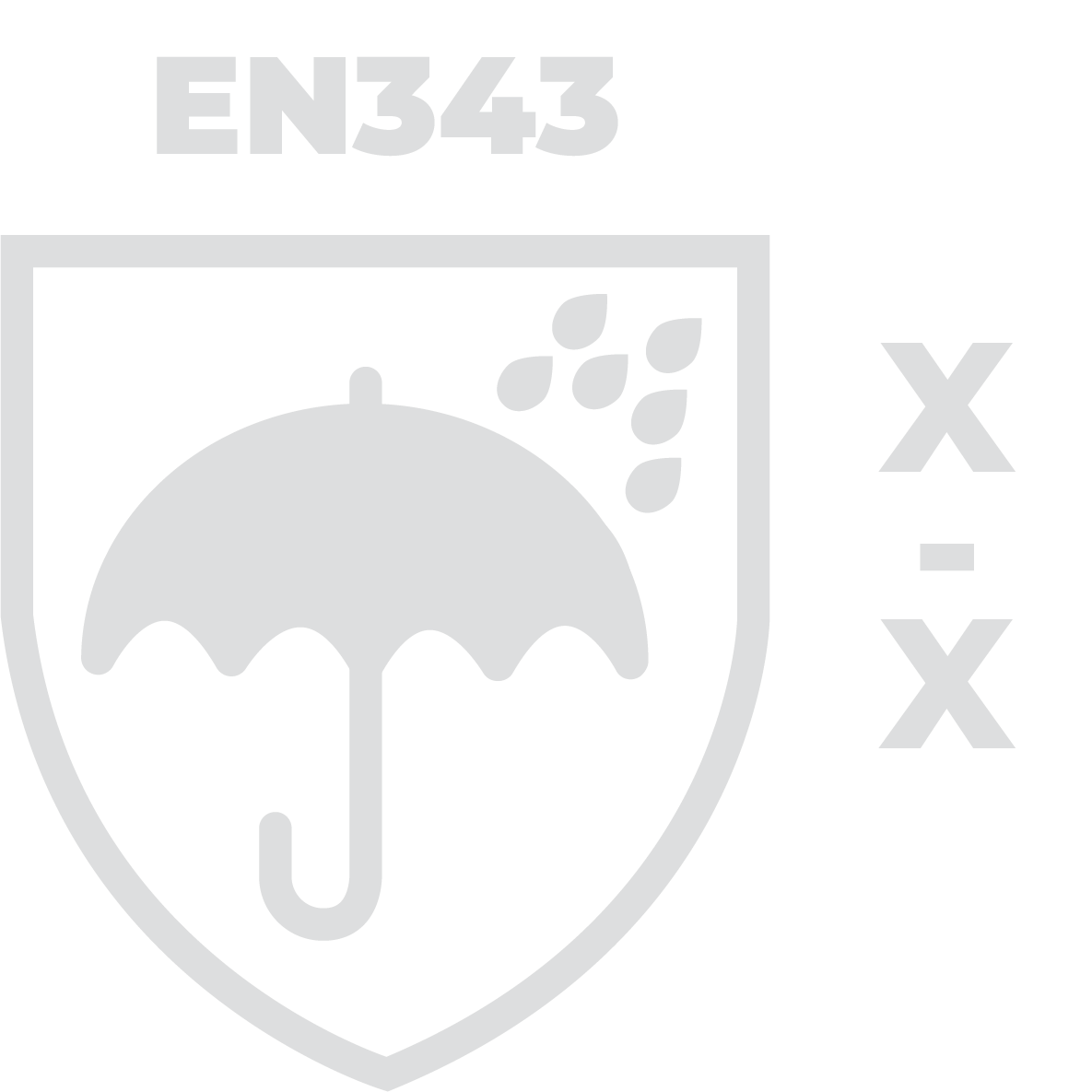 en 343 rain protection symbol