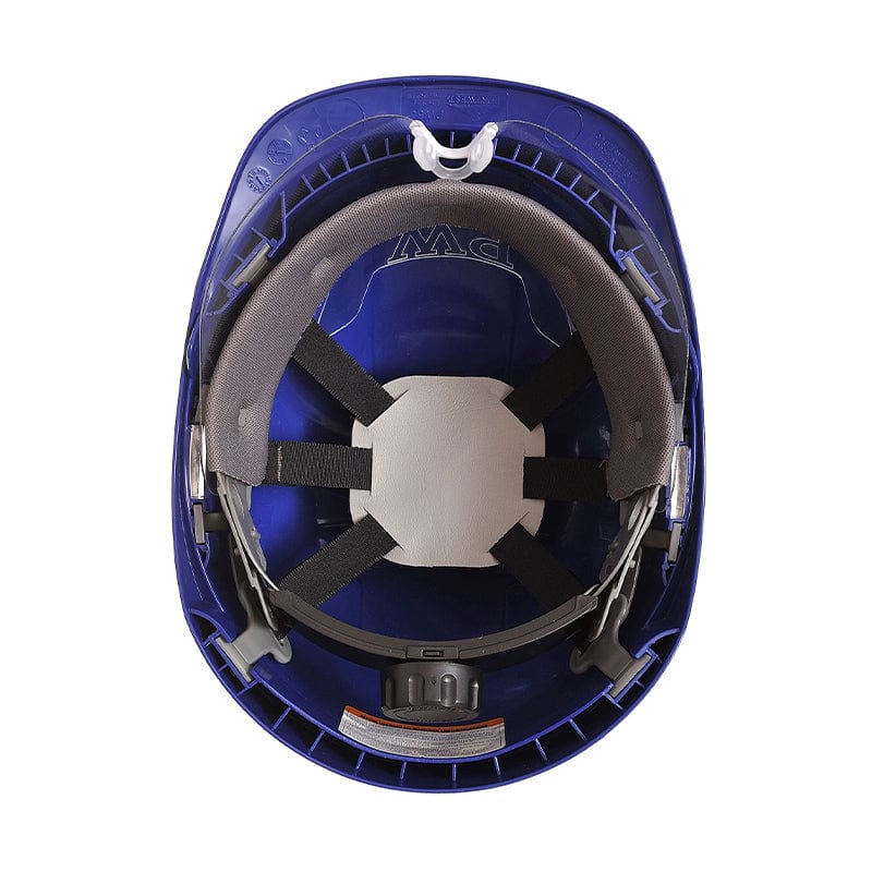 endurance visor helmet pw55 blue inside detail