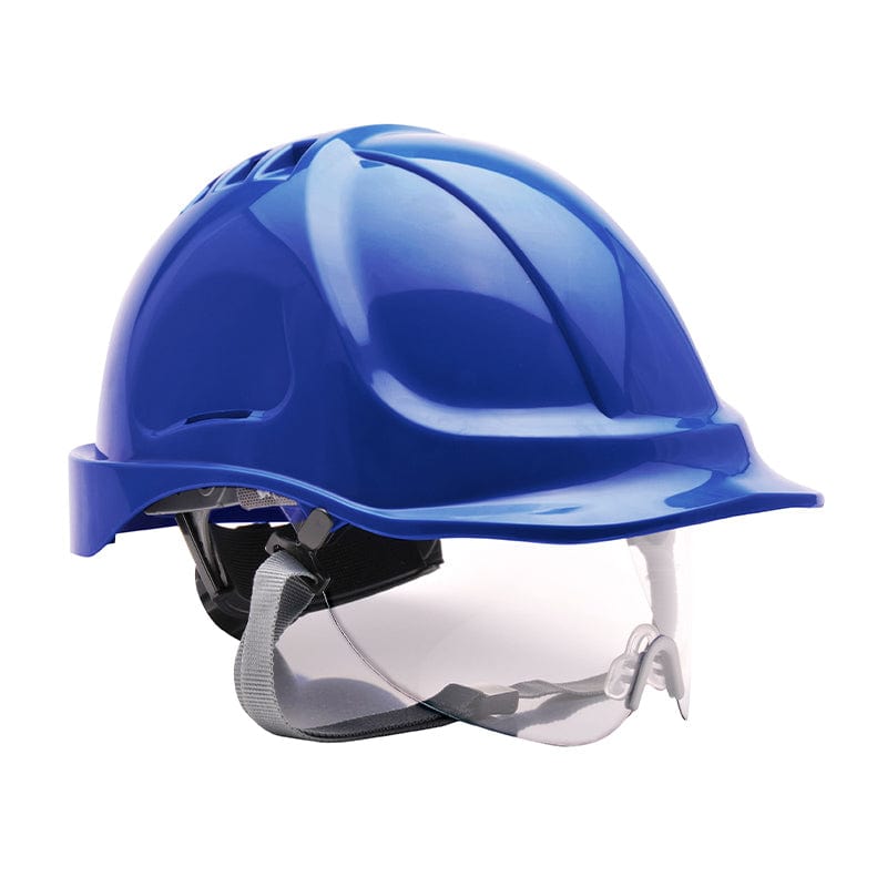 endurance visor helmet pw55 blue