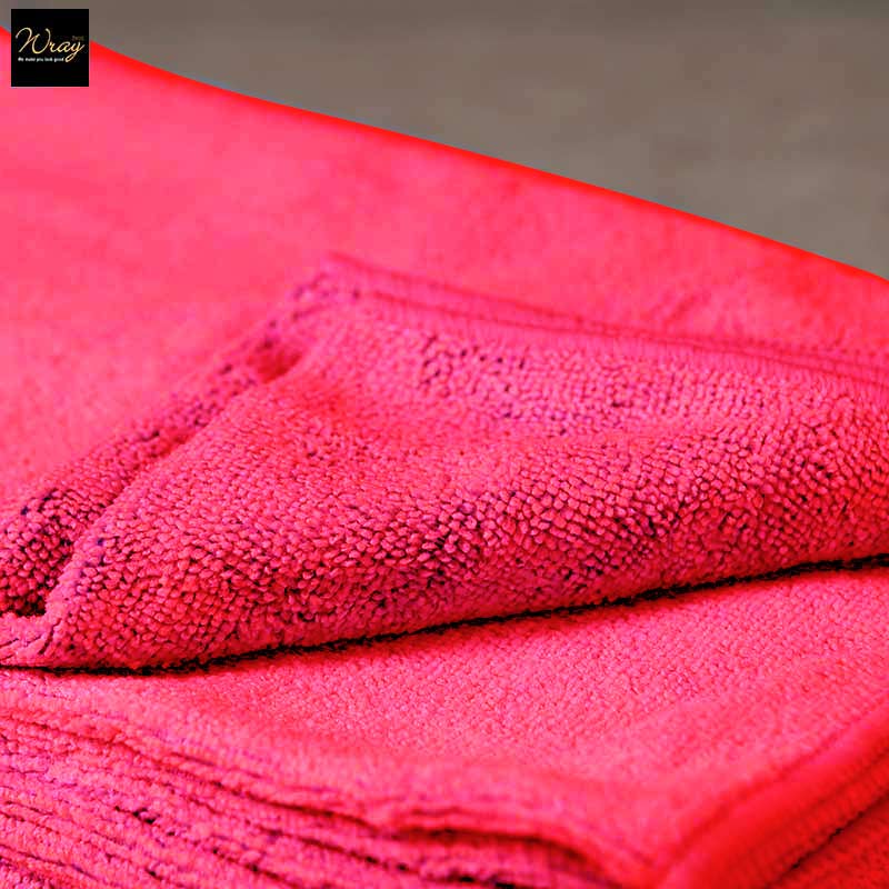 exel micro supercloth x10 cloths red close up