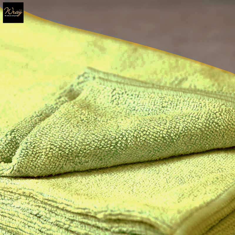 exel micro supercloth x10 cloths yellow close up