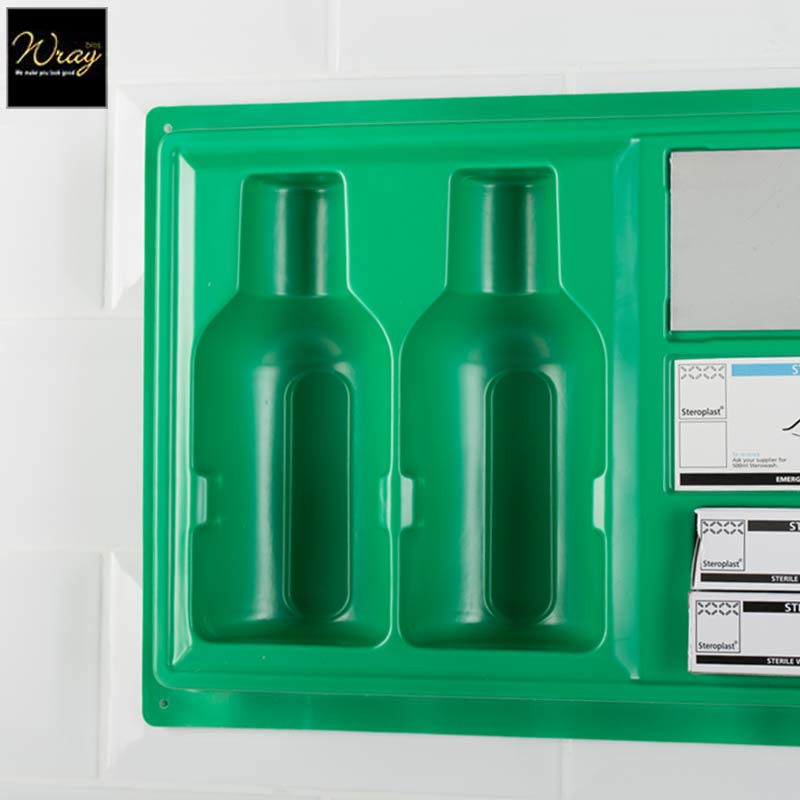 eyewash station missing bottle