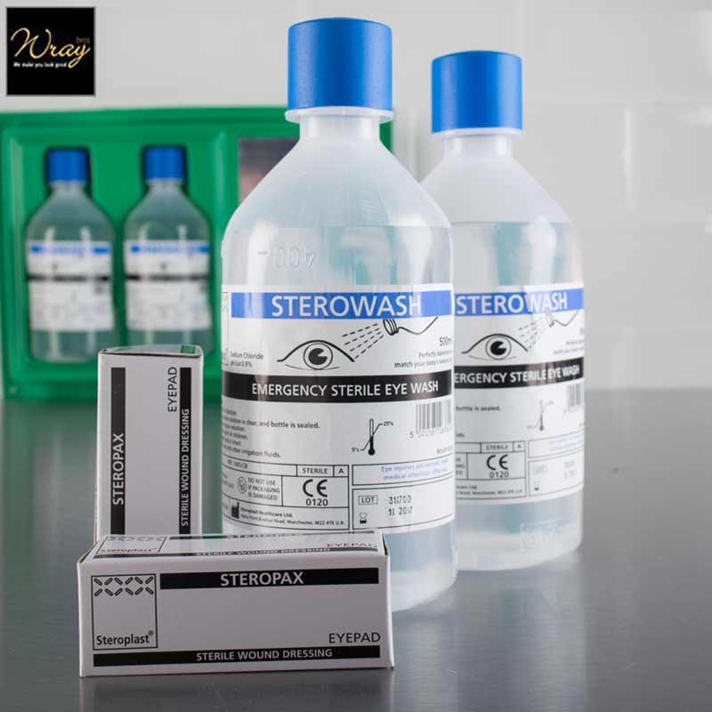 eyewash station refill box