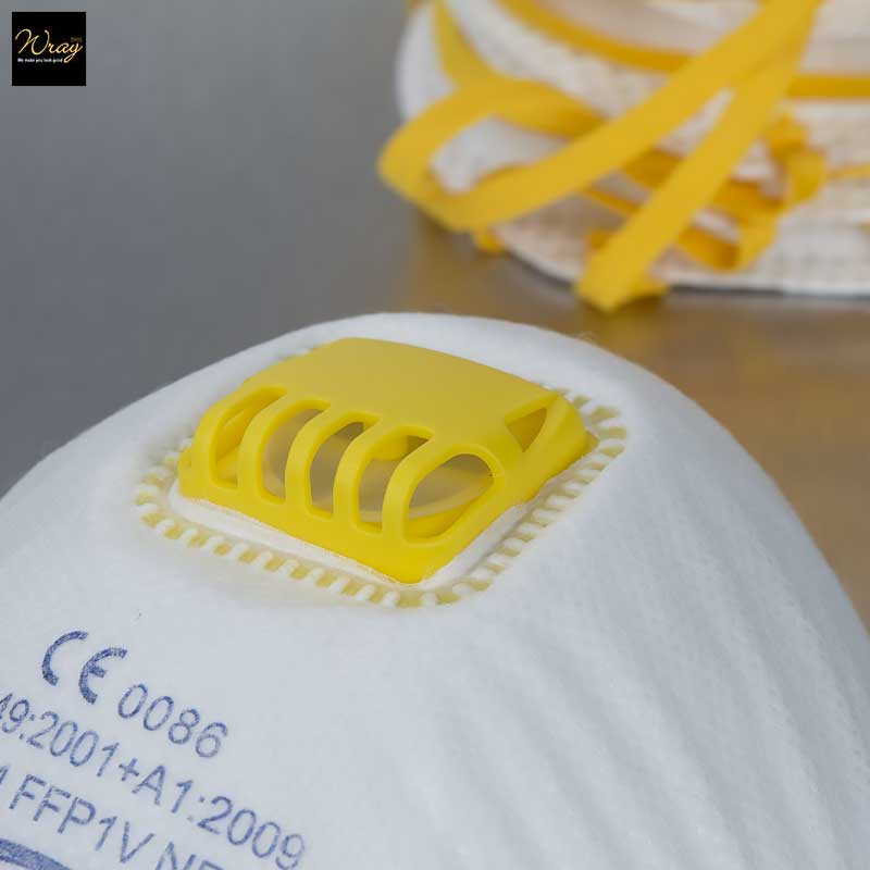 ffp1 valved dust mist respirator detail