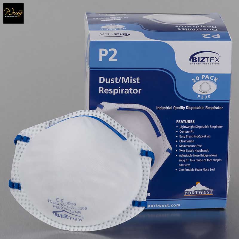 ffp2 dust mist respirator box