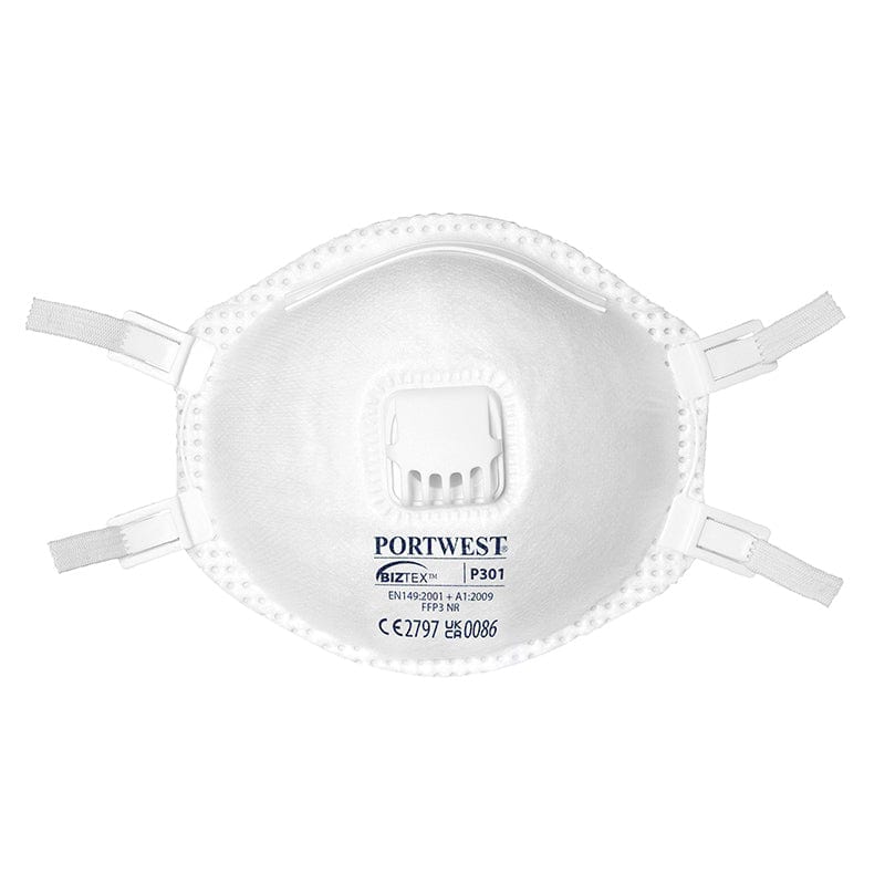 ffp3v valved dust mist fume respirator x 10 1