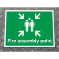 fire assembly point sign