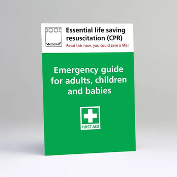 first aid guidance card