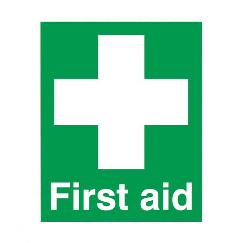 first aid sign