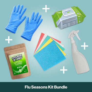 flu season norovrus cold flue clean kit