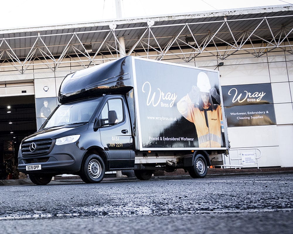 glacier vans delivery