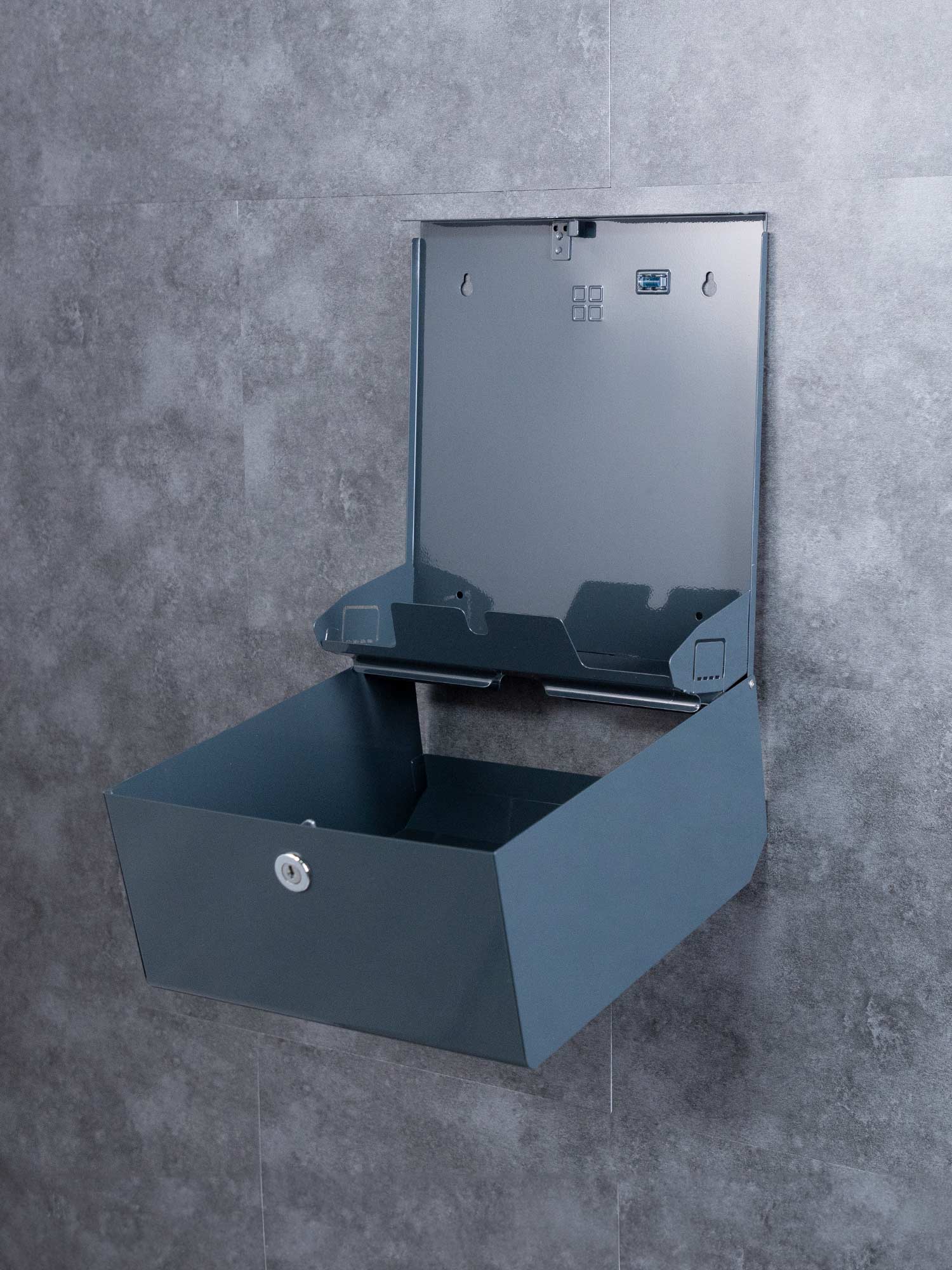 graphite paper hand towel dispenser