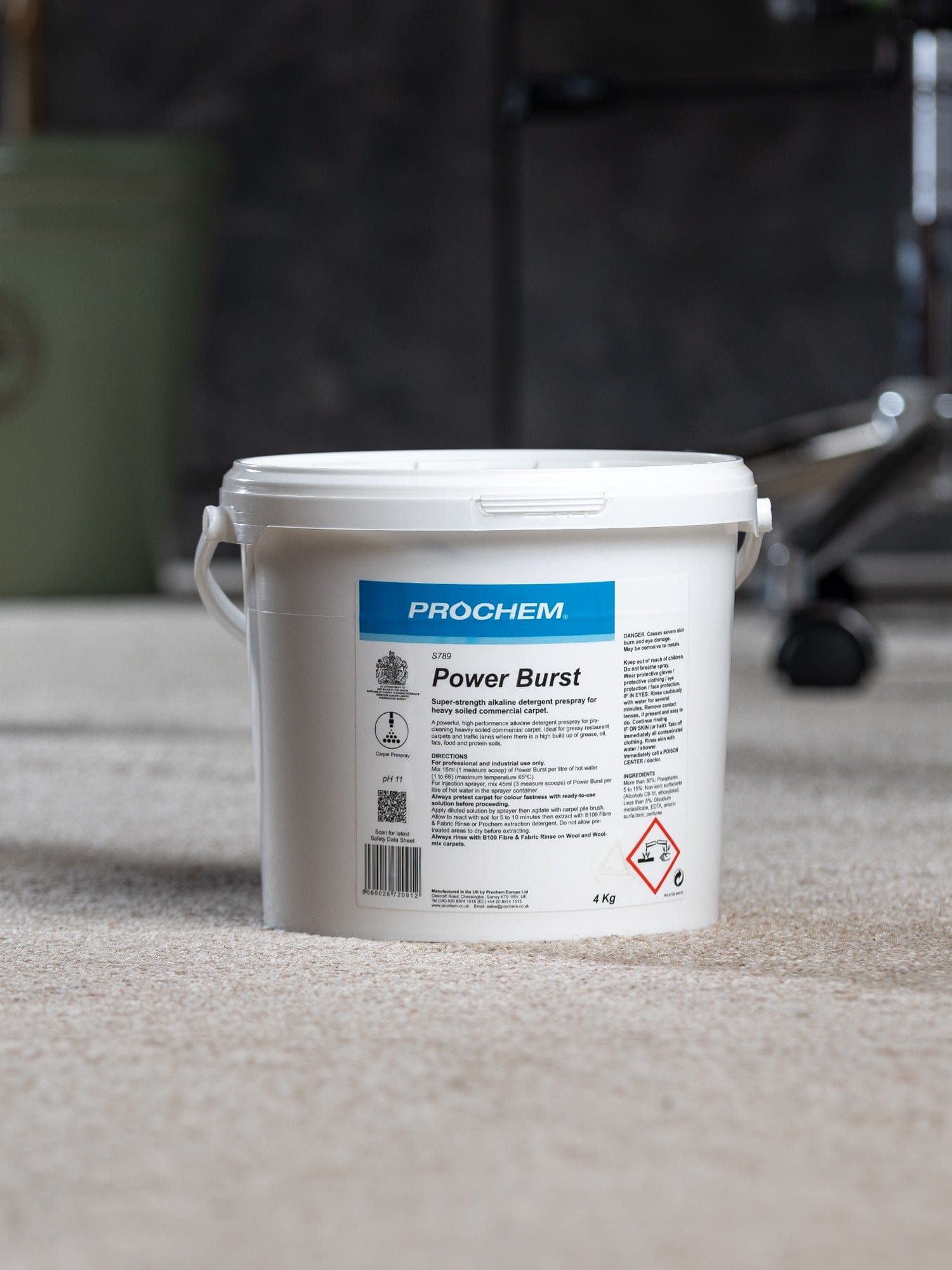 greasy commerical carpet cleaner