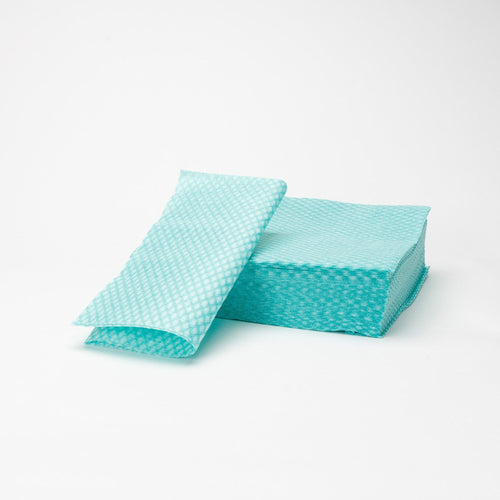 green cleaning cloth kitchen prep