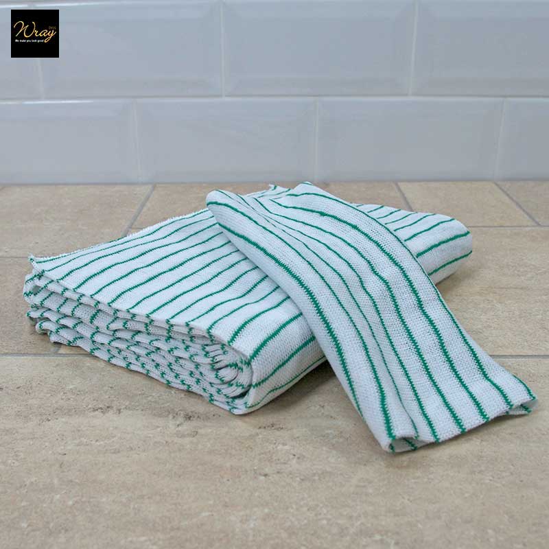 green colour coded dishcloths