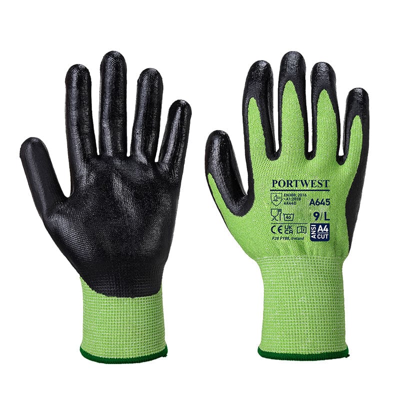 green cut d glove a645