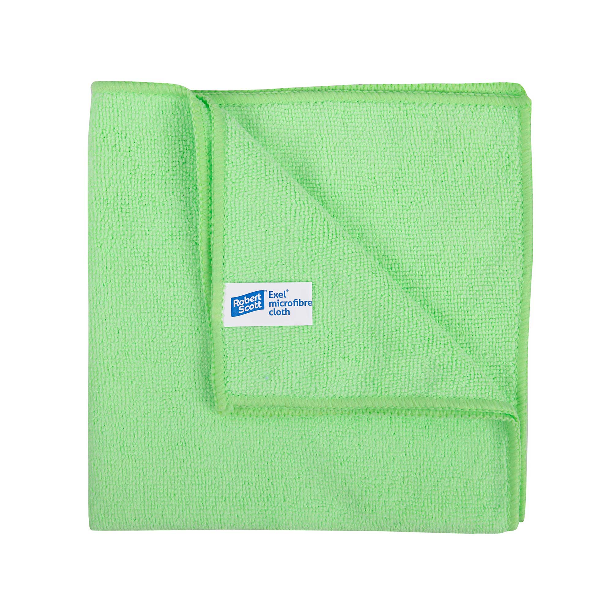 green kitchen cleaning microfibre cloth