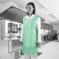 green nhs poly apron x375 model