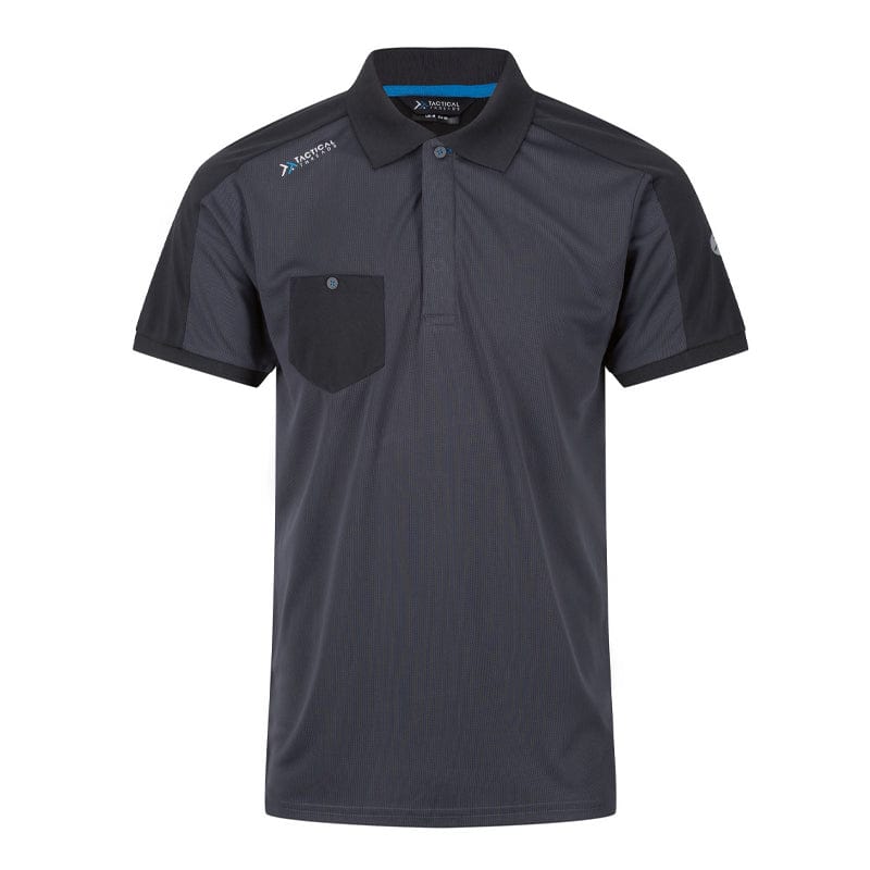 grey trs167 polo shirt