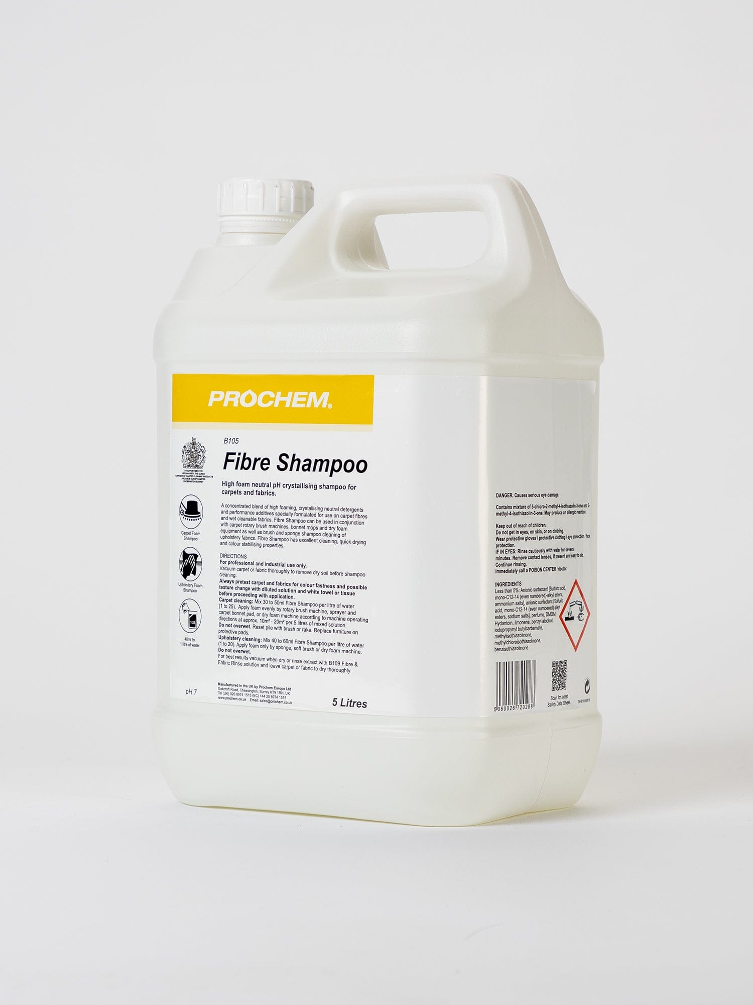 hand cleaning fabric shampoo