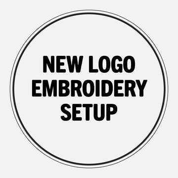 Embroidery Setup Charge for New Logo