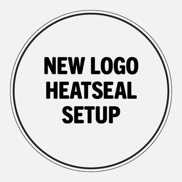 Heatseal Setup Charge for New Logo