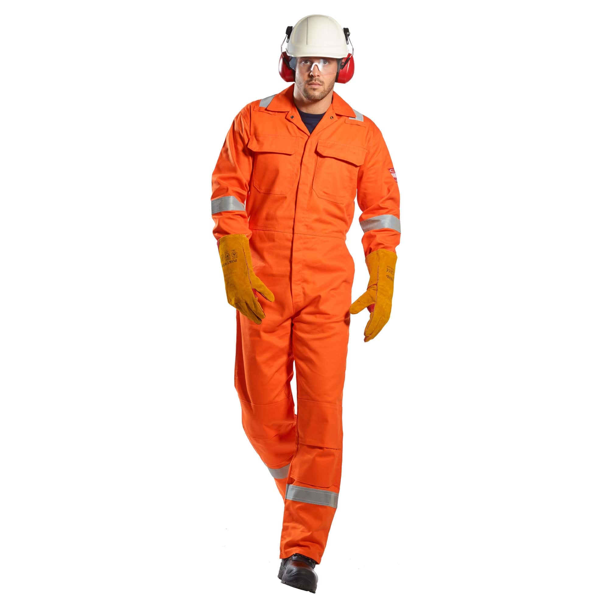 hi vis flame resistant overall biz5