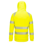 yellow hi vis winter hoodie