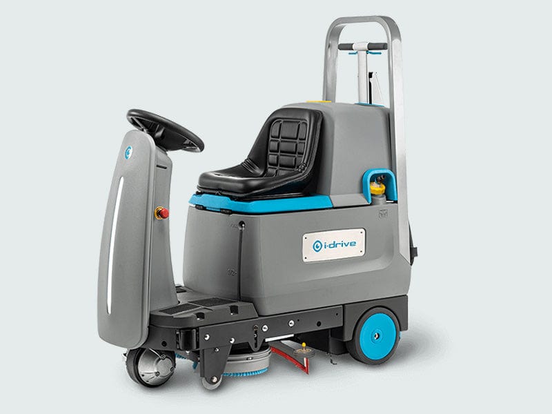 i drive ride on scrubber dryer