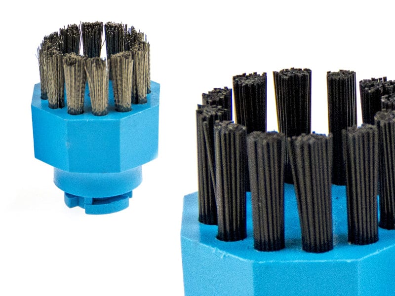 i remove steel nylon brushes