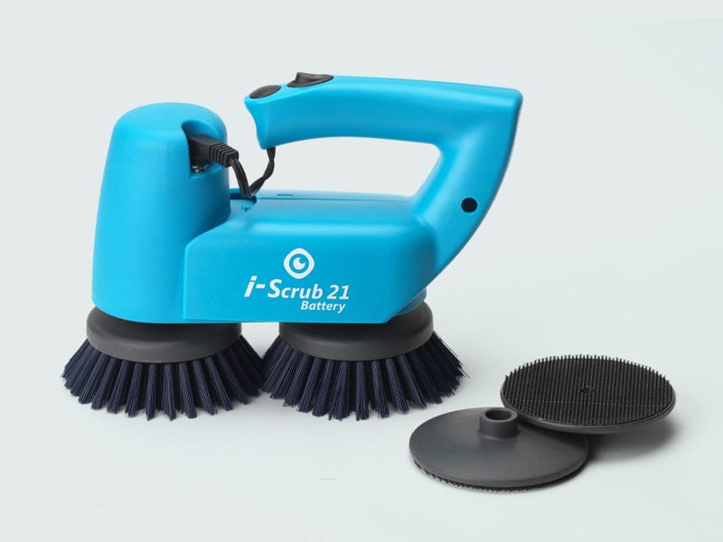 i scrub floor scrubbing machine