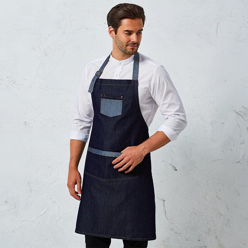 indigo durable fashion apron pr126