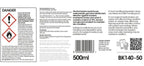 instructions label alcohol gel