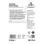 jangro antiviral hand soap label