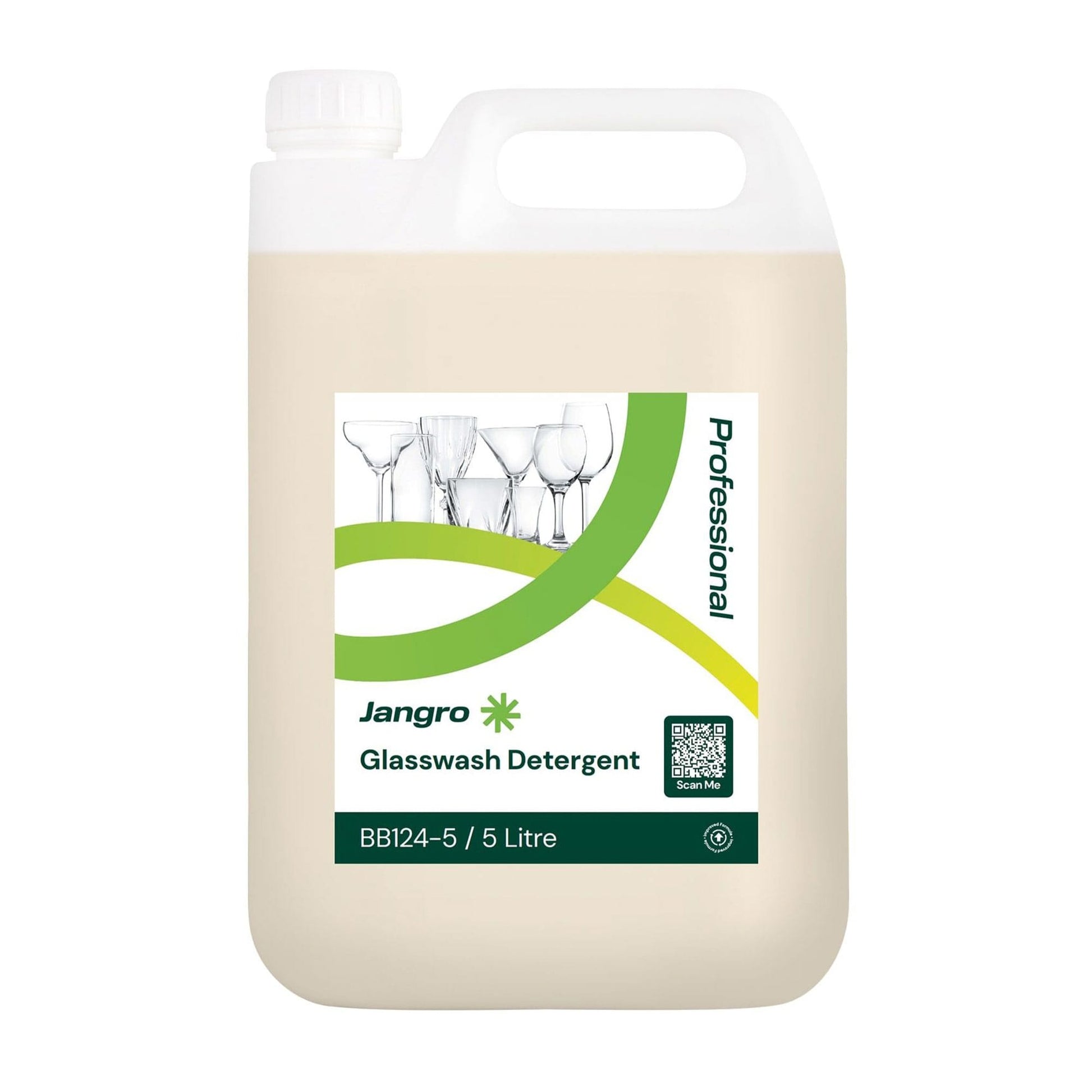 jangro glasswash detergent 5 litre bb124-5