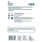 Jangro ntrl all surface 750ml label