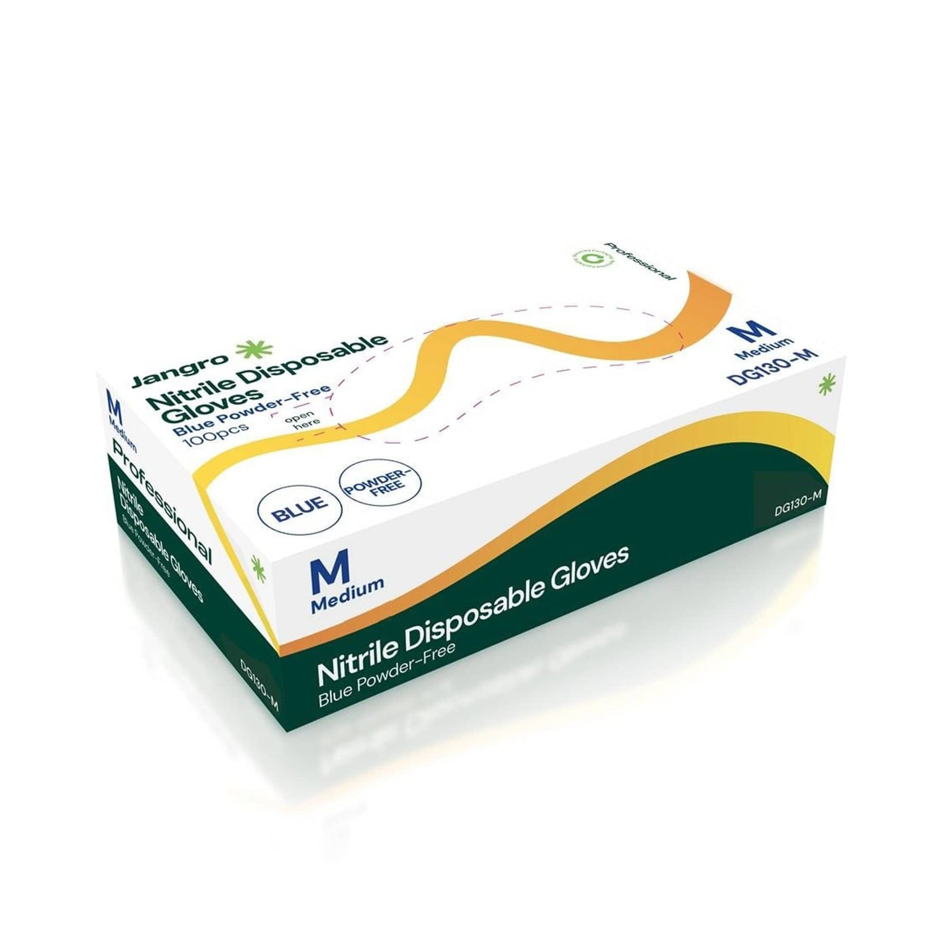 jangro powder free nitrile gloves dg130