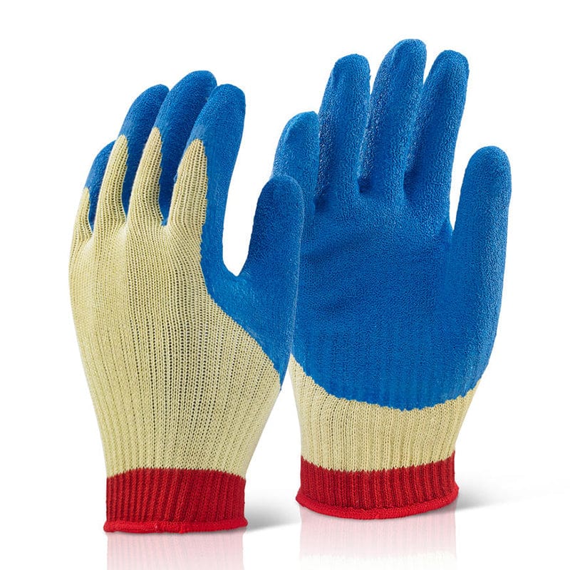 kevlar latex palm gloves