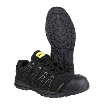 Amblers S1P Black Safety Trainer FS40C