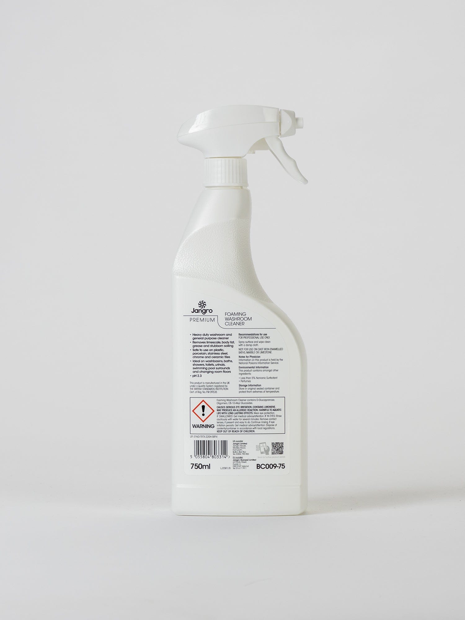 limescale washroom spray cleaner