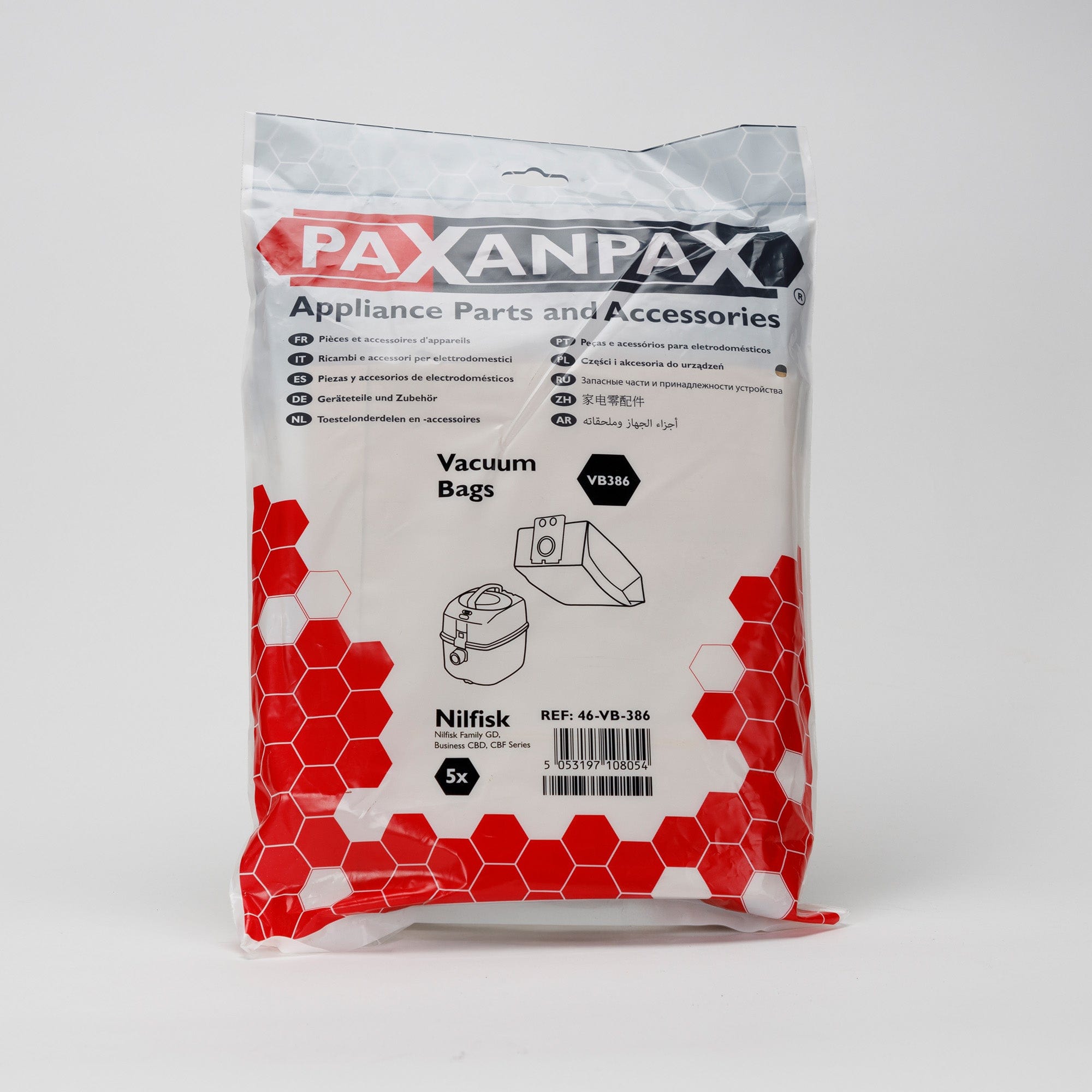 maddocks fa1686 vacuum bags
