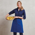 mid blue half apron pr151 model