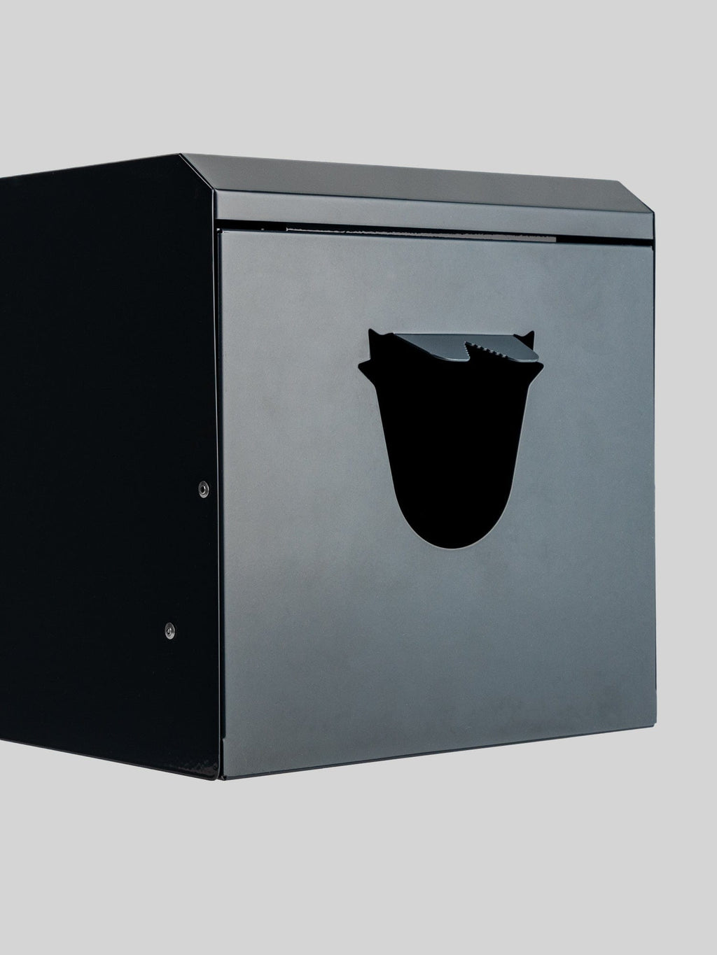 modern washroom grey centrefeed dispenser