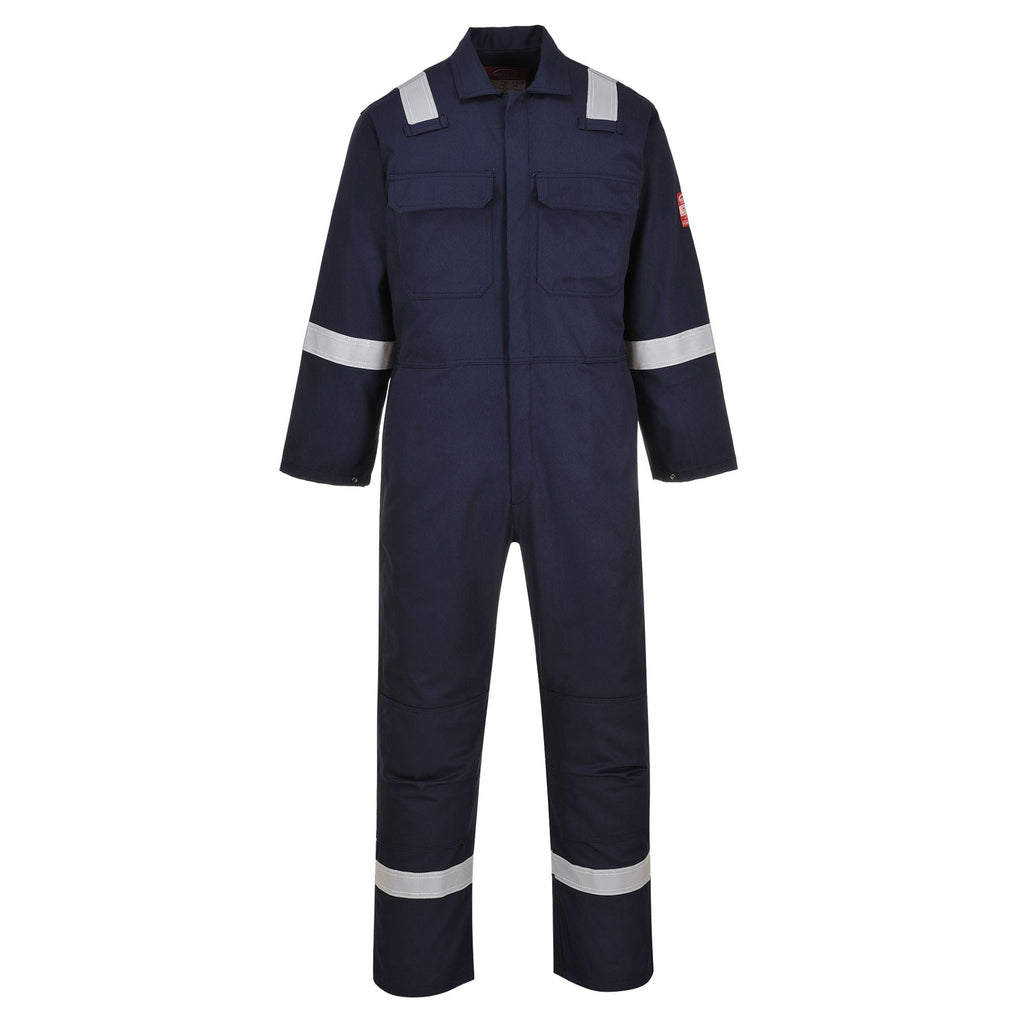 navy biz5 portwest coverall