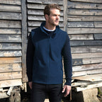 navy blue r23m result bodywarmer model