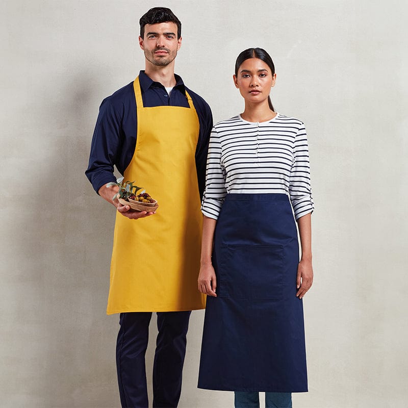 navy long bar apron pr158 modesl