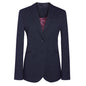 navy pindot tailored cordelia jacket brook taverner