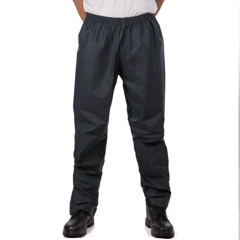 navy portwest waterproof trousers