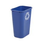 office deskside recycling bin
