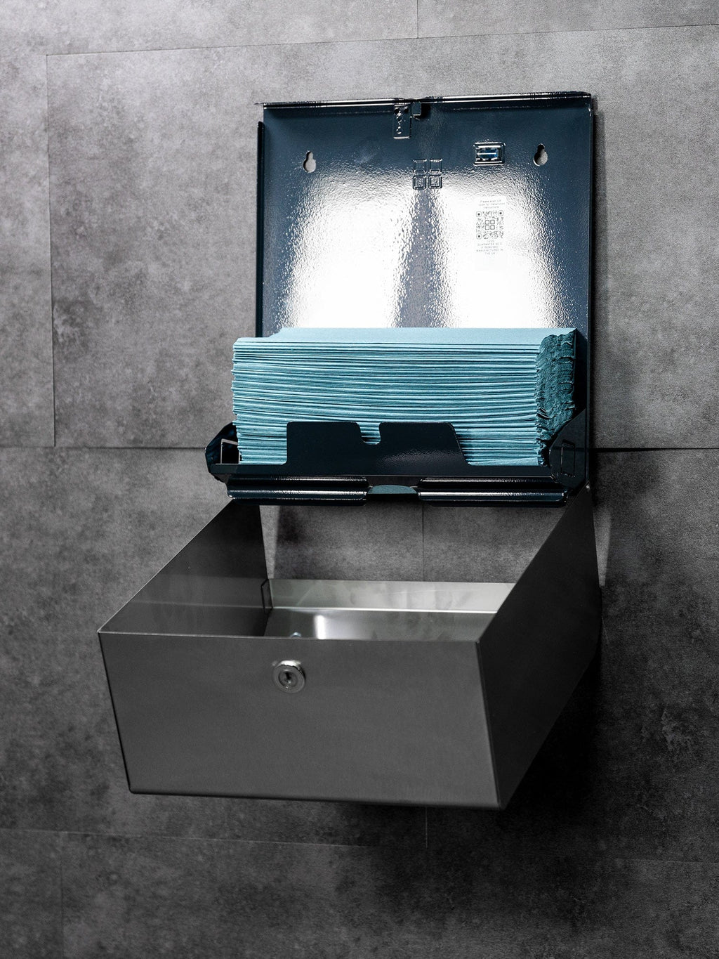 paper hand towels steel dispenser